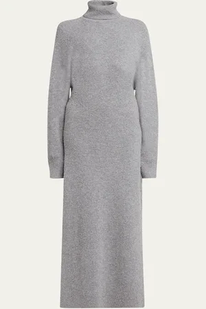 Golden Goose Journey Wool Turtleneck Maxi Dress