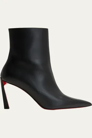 Christian Louboutin Condora Calfskin Red Sole Booties