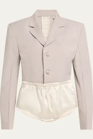 BETTTER Buttoned Blazer Bodysuit