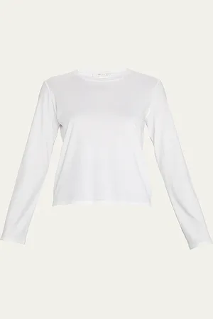 The Row Sherman Long-Sleeve Cotton Tee