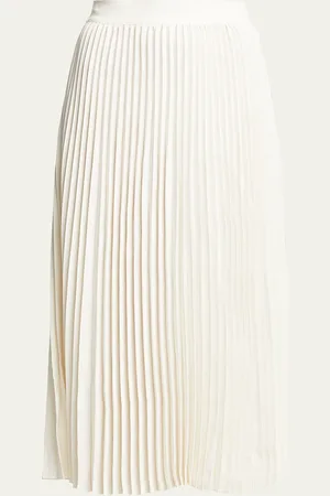 CO Pleated Midi Skirt