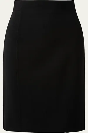 AKRIS Wool-Blend Knee-Length Pencil Skirt