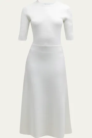 GABRIELA HEARST Seymore Cashmere Blend Midi Dress