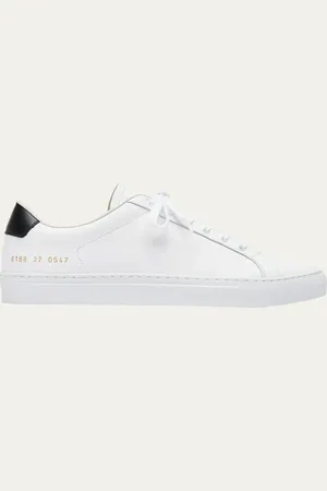 COMMON PROJECTS Retro Leather Low-Top Sneakers