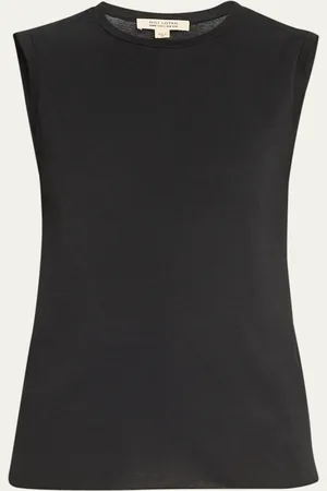 NILI LOTAN Cotton Muscle Tee