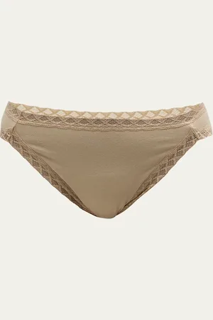 Natori Bliss French Cut Lace Trimmed Briefs