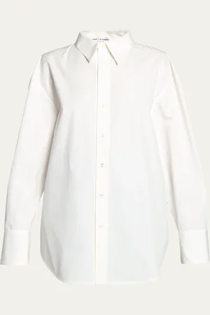 Saint Laurent Long Button Down Collared Dress Shirt