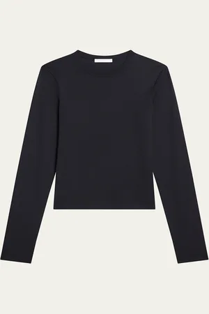 Helmut Lang Slim Long-Sleeve Logo Tee
