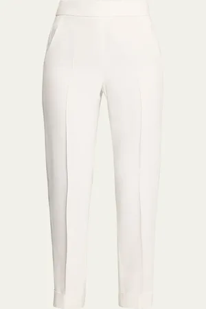 AKRIS Straight Leg Wool Pants