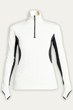 Moncler Colorblock Quarter-Zip Sweatshirt