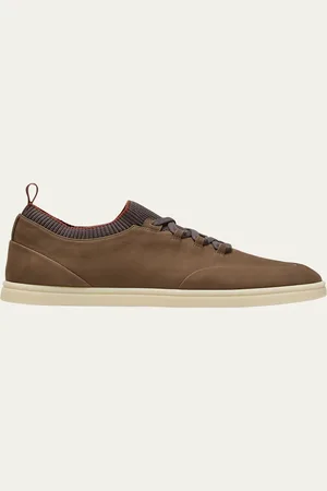 Loro Piana Soho Walk Nubuk Sneakers