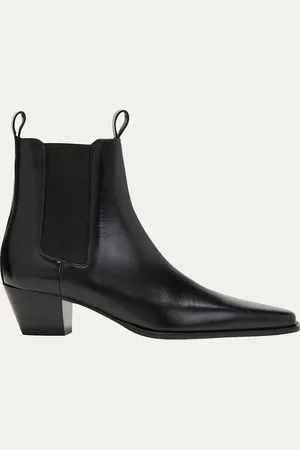 Totême City Calfskin Chelsea Ankle Boots