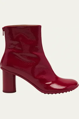 Bottega Veneta 70mm Atomic Bubble Leather Ankle Boots
