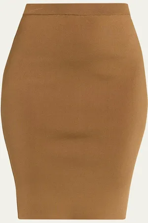 Saint Laurent Pencil Midi Skirt