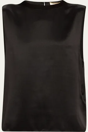 Saint Laurent Silk Crew Top