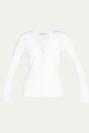 GABRIELA HEARST Alexandrite Cashmere Cardigan