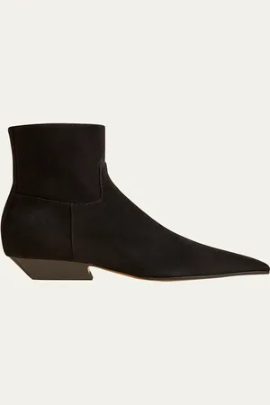 Khaite Marfa Suede Ankle Boots