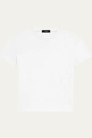 THEORY Tiny Tee 2 Nebulous Organic Cotton Top