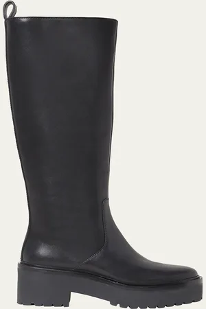Loeffler Randall Carlee Tall Leather Moto Boots