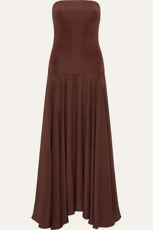 ESSE Illi Strapless Drop-Waist Maxi Dress