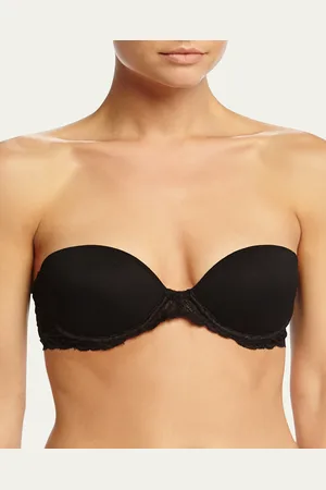 Natori Feathers Strapless Plunge Bra