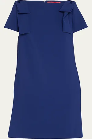 Carolina Herrera Bow Detail Shift Dress