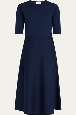 GABRIELA HEARST Seymore Cashmere Blend Midi Dress