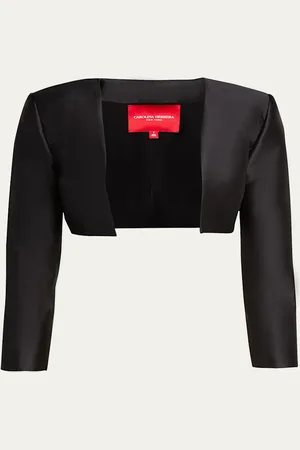 Carolina Herrera Icon Mikado Bolero Jacket