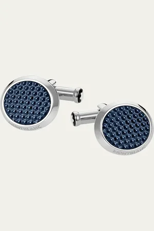 Montblanc Meisterstuck Cufflinks w/ Hexagonal Inlay