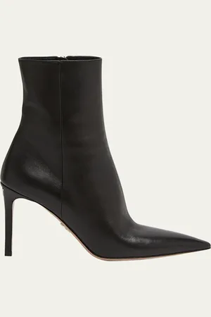 Prada Napa Stiletto Ankle Booties