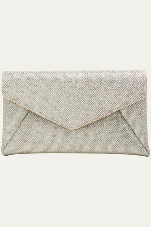 Stuart Weitzman The Loveletter Mini Metallic Clutch Bag
