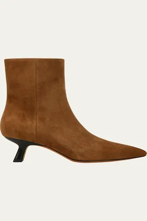 Vince Billy Suede Low Ankle Boots