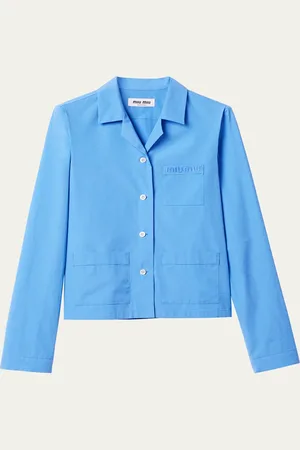 Miu Miu Button Down Poplin Shirt