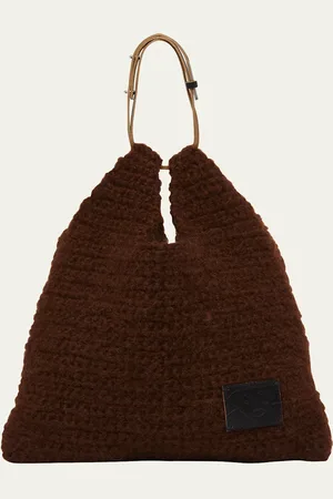 Plan C Shopper Wool Tote Bag