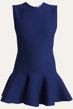 Alaïa Crino Skater Mini Dress