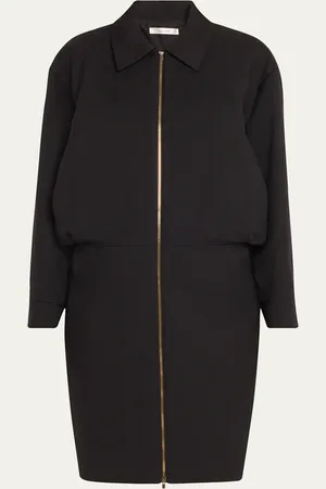 The Row Mave Double-Face Wool Midi Dress