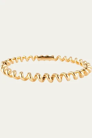 Boochier 18K Yellow Slinkee Bangle