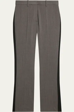 Helmut Lang Slim Wool Combo Pants