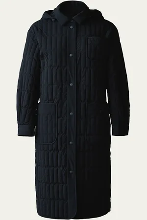 Mackage Tadoka Lightweight Water-Resistant Vertical Quilted Coat