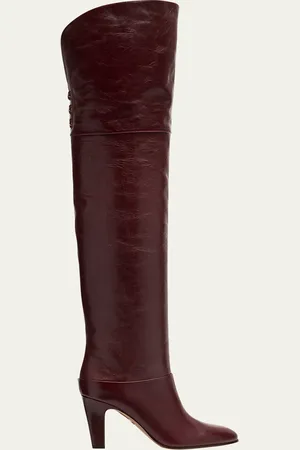 Chloé Eve Leather Over-The-Knee Boots