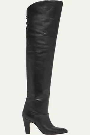 Chloé Eve Leather Over-The-Knee Boots