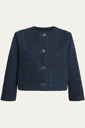 Givenchy Metallic Button Down Jacket