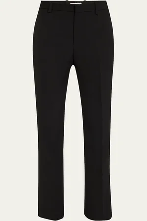 Bottega Veneta Wool Twill Flare Trousers
