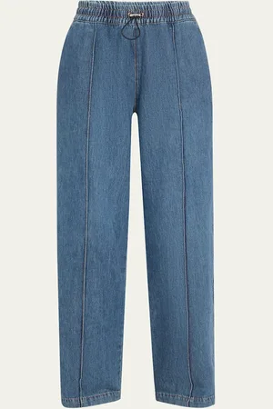 Simkhai Mila Side Gusset Pull-On Jeans