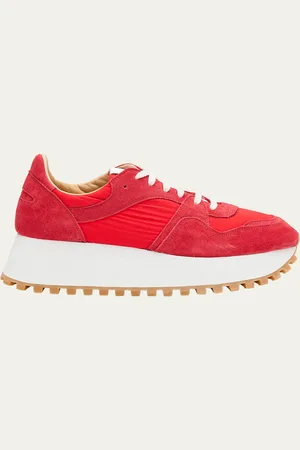 Comme des Garçons X Spalwart Suede Platform Runner Sneakers
