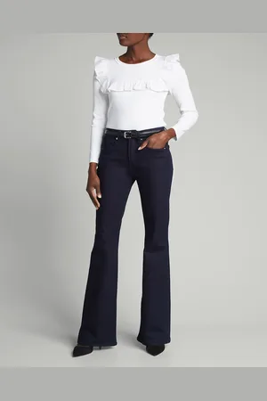 VERONICA BEARD Beverly High-Rise Skinny Flare Jeans