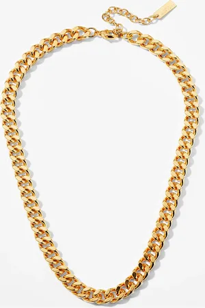Saint Laurent Medium Curb Chain Necklace