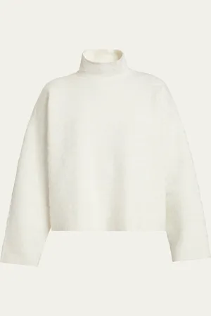 Proenza Schouler Asher Brushed Knit Turtleneck Sweater