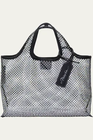 3.1 Phillip Lim Mini Mesh Crystal Market Tote Bag