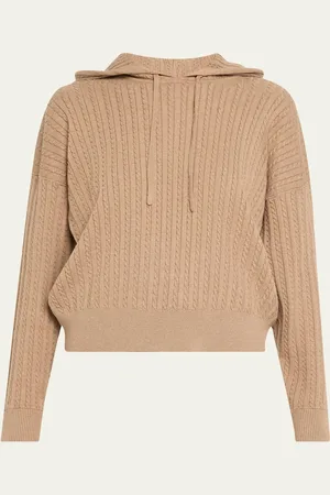 Simkhai Cable-Knit Hoodie